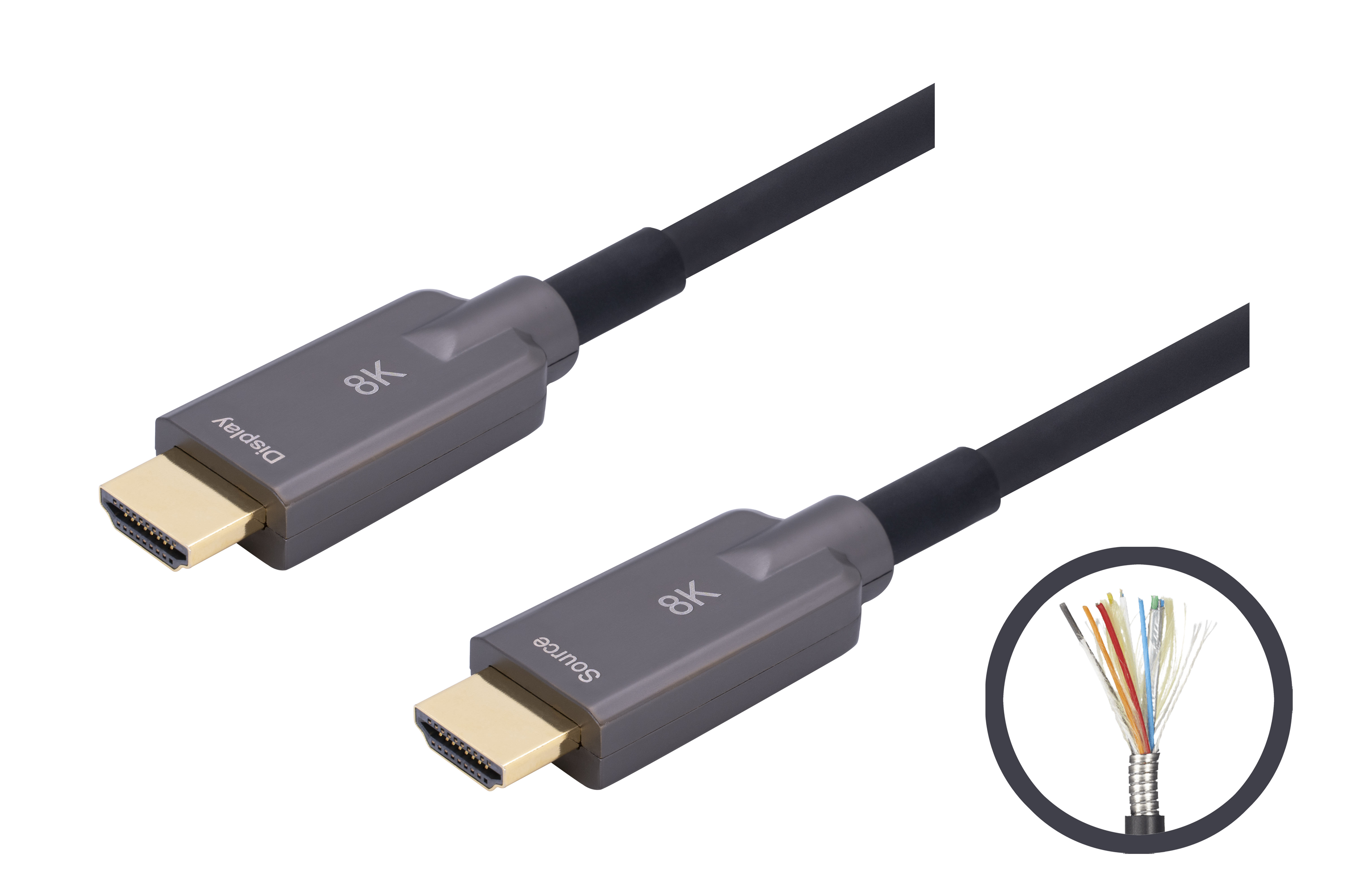 Armored HDMI 4K Active Optical Cable