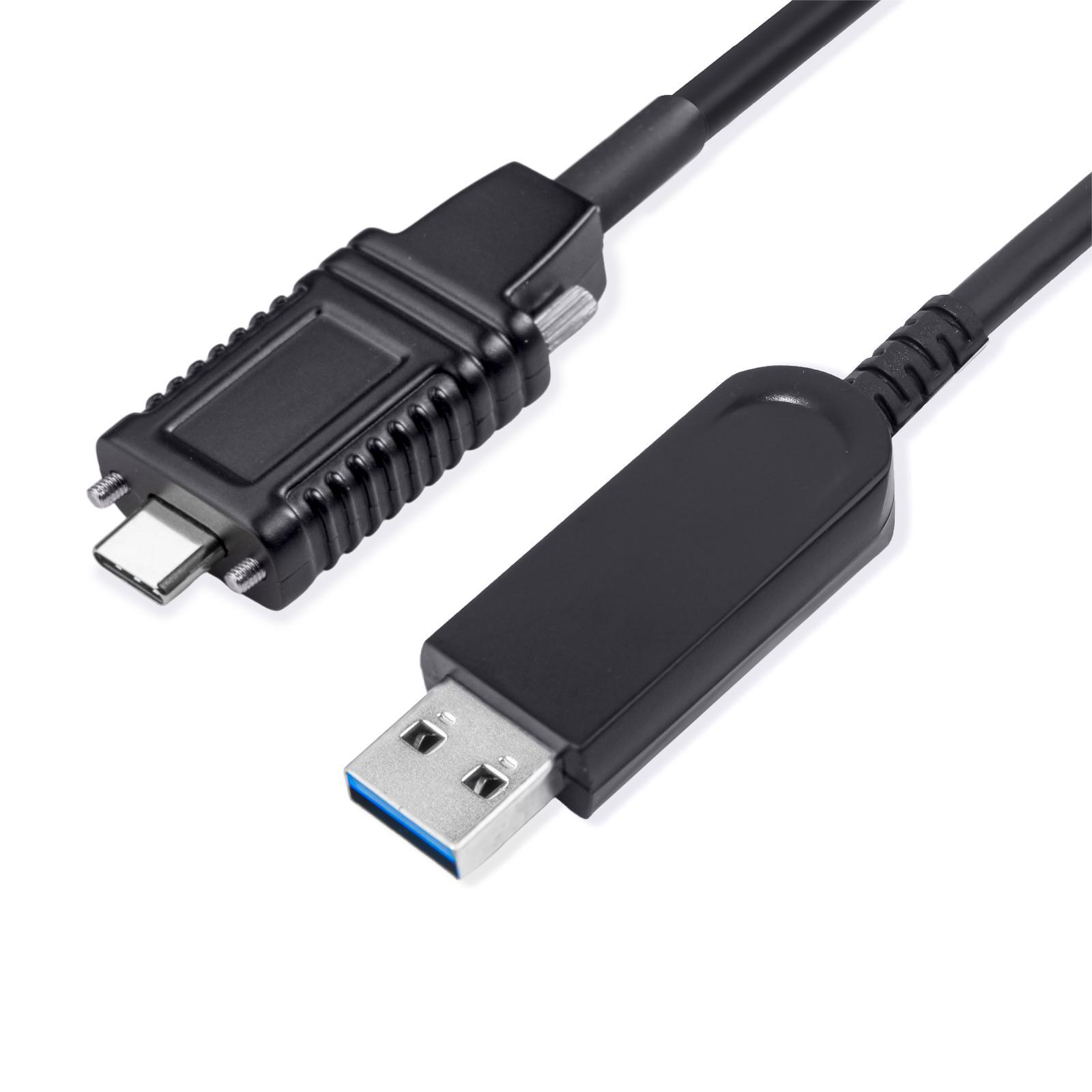 Interessant Colonial Northern USB 3.1 AM to USB-C Active Optical Cable backward compatible With Screw -  smartavlink